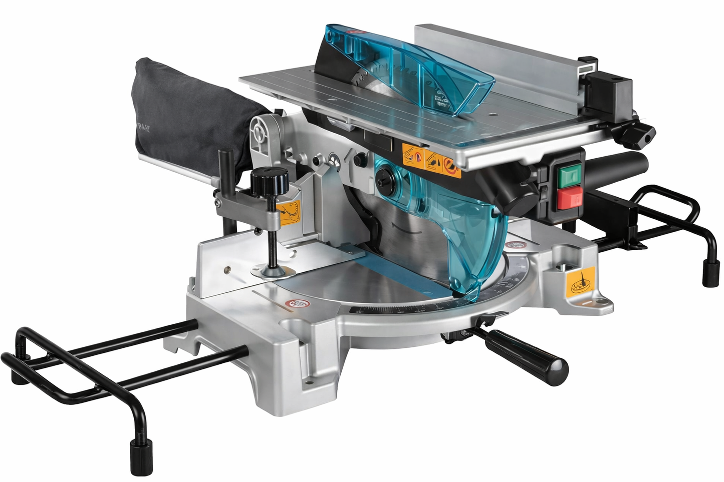 Professional Combination Miter Saw with Table & Work Light – 260 mm